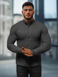 Férfi Pulóver Grafit OZONEE NB/MM6020/3Z