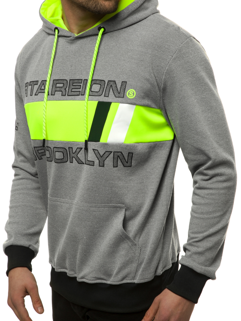 Férfi Melegítő felső Szürke OZONEE JS/DD20131