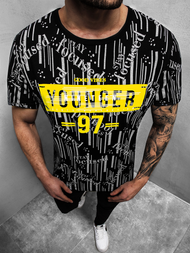 Férfi póló Fekete OZONEE JS/KS1993Z