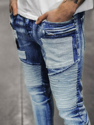 Férfi nadrág Kék OZONEE O/B4925