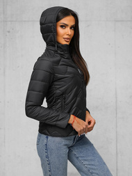 Női kabát fekete OZONEE JS/16M9232/392