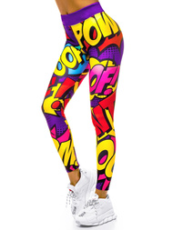 Női leggings Színes OZONEE O/20937