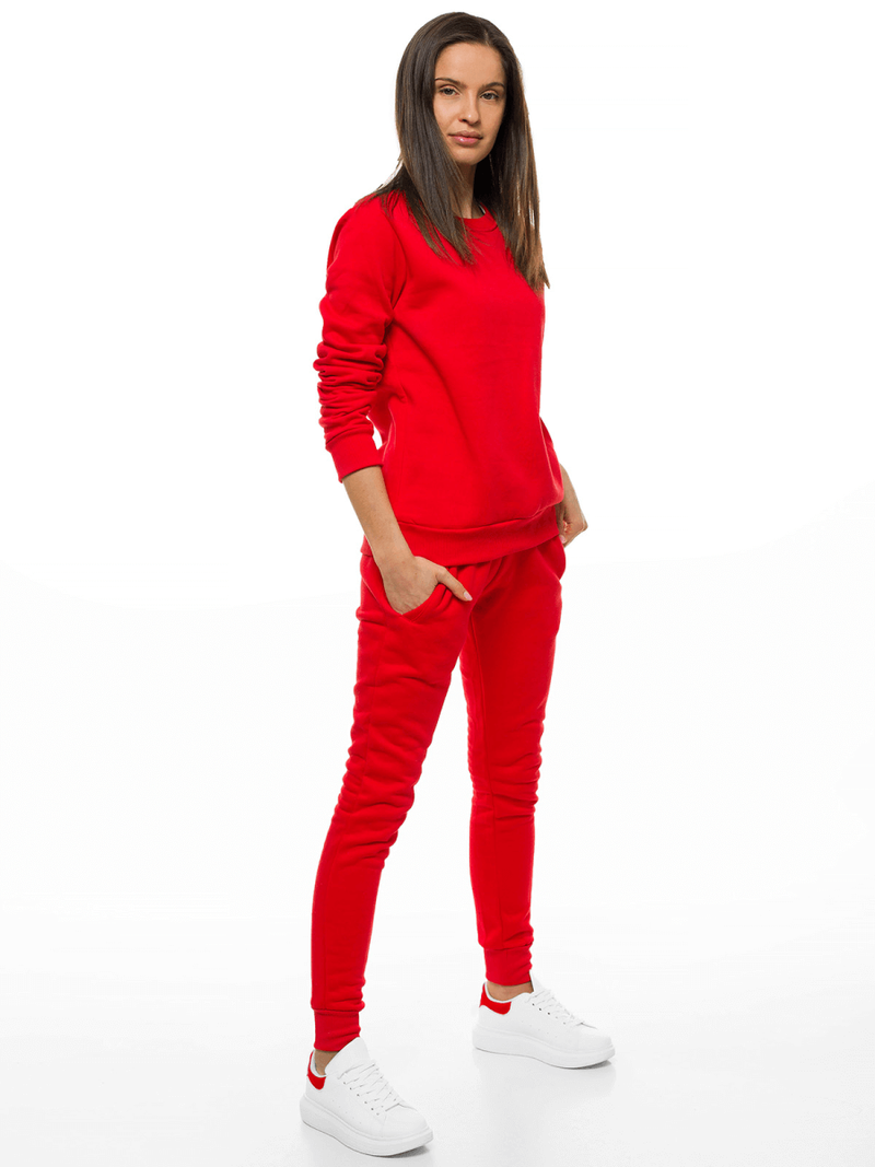 Női melegítőnadrág Piros OZONEE JS/CK01