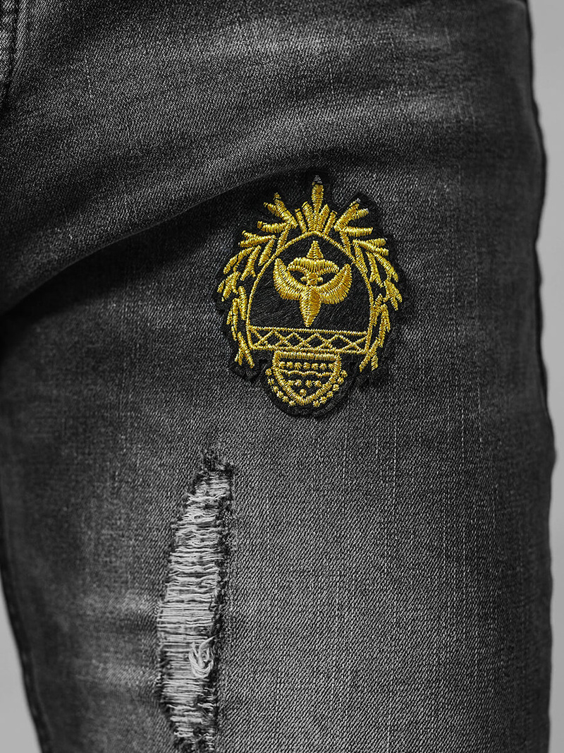 Férfi farmer nadrág szürke OZONEE NB/MP0167G