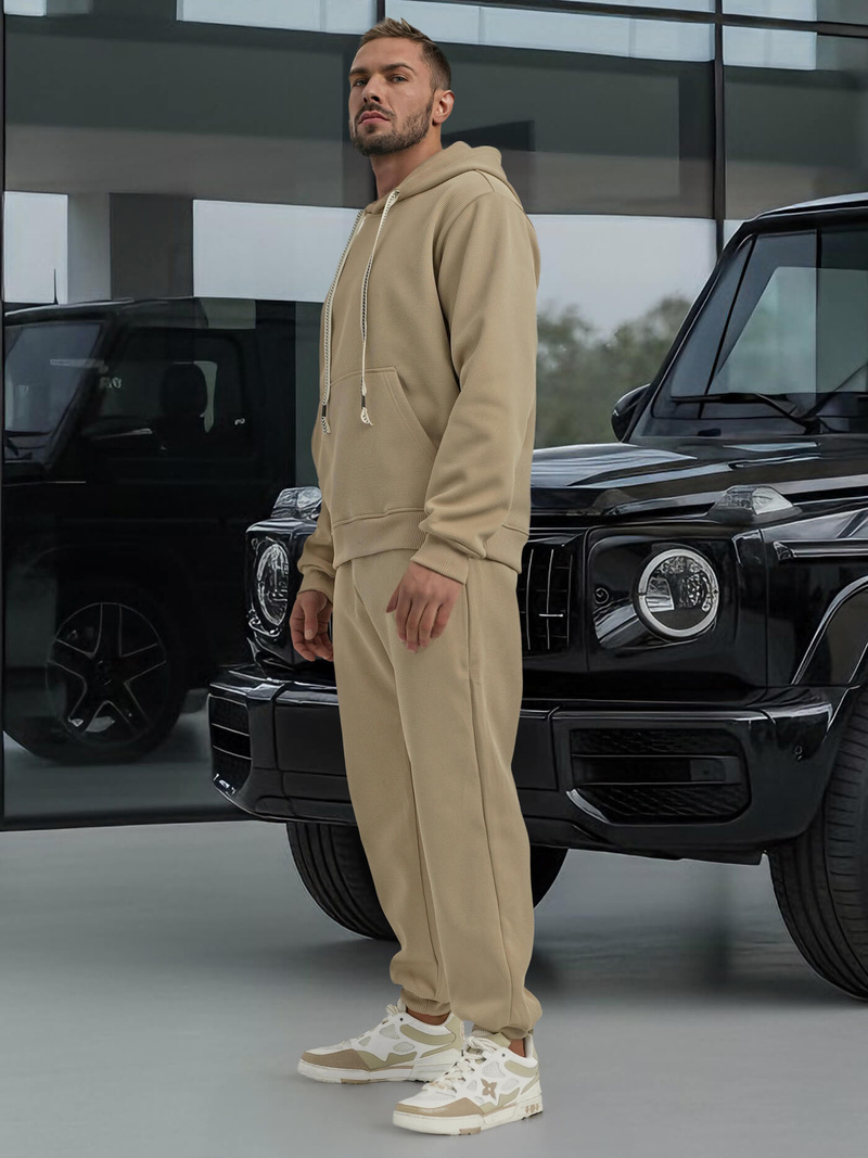 Férfi melegítő együttes bézs OZONEE O/3C582AB