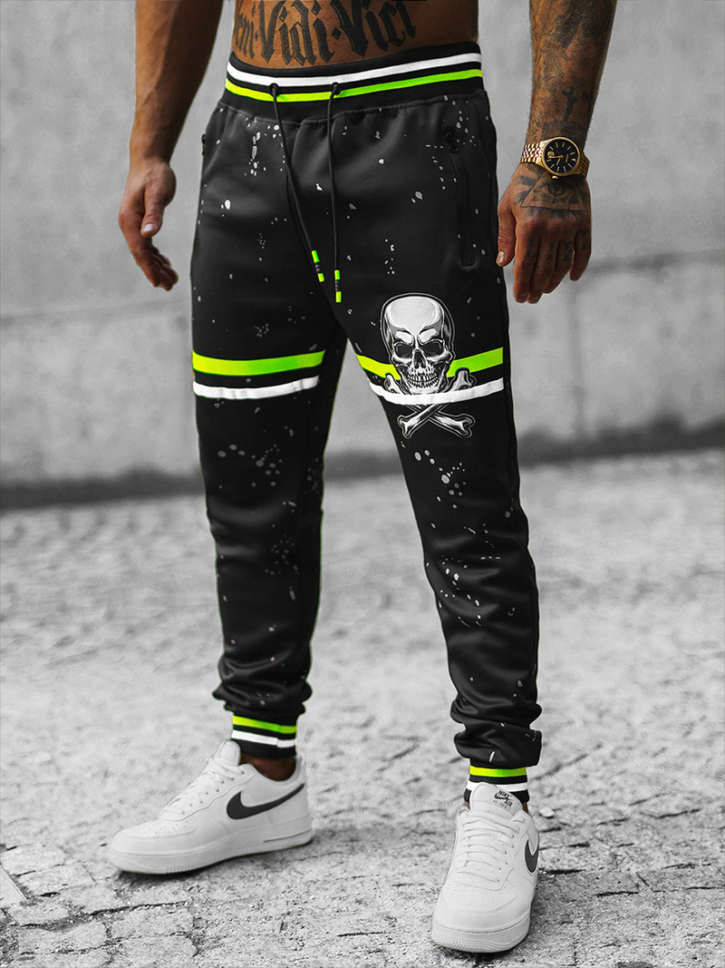 Férfi melegítő nadrág Fekete OZONEE JS/K10227Z