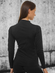 Női Melegítő Felső Fekete OZONEE JS/HD152/1