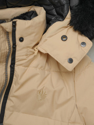 Női téli kabát bézs OZONEE O/W377