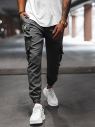 Férfi chino nadrág grafit OZONEE O/CP149Z