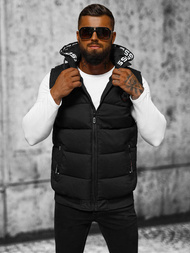 Férfi Mellény Fekete OZONEE JS/84M3028/392