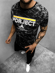 Férfi póló Fekete OZONEE JS/SS10917Z