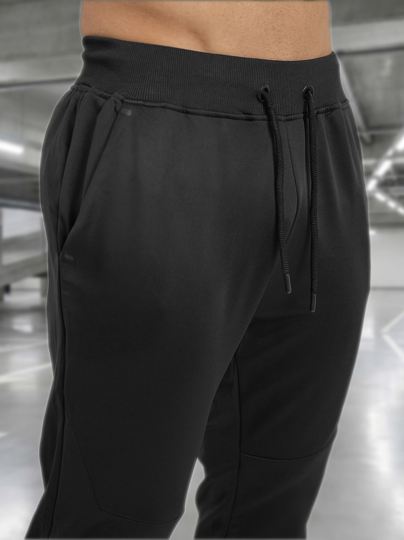 Férfi melegítő együttes fekete OZONEE JS/8C1966/3