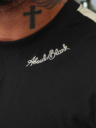 Férfi Póló Fekete OZONEE O/QQ1195