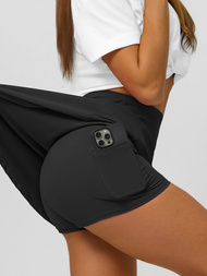 Sportszoknya leggingssel fekete OZONEE JS/17K590/3
