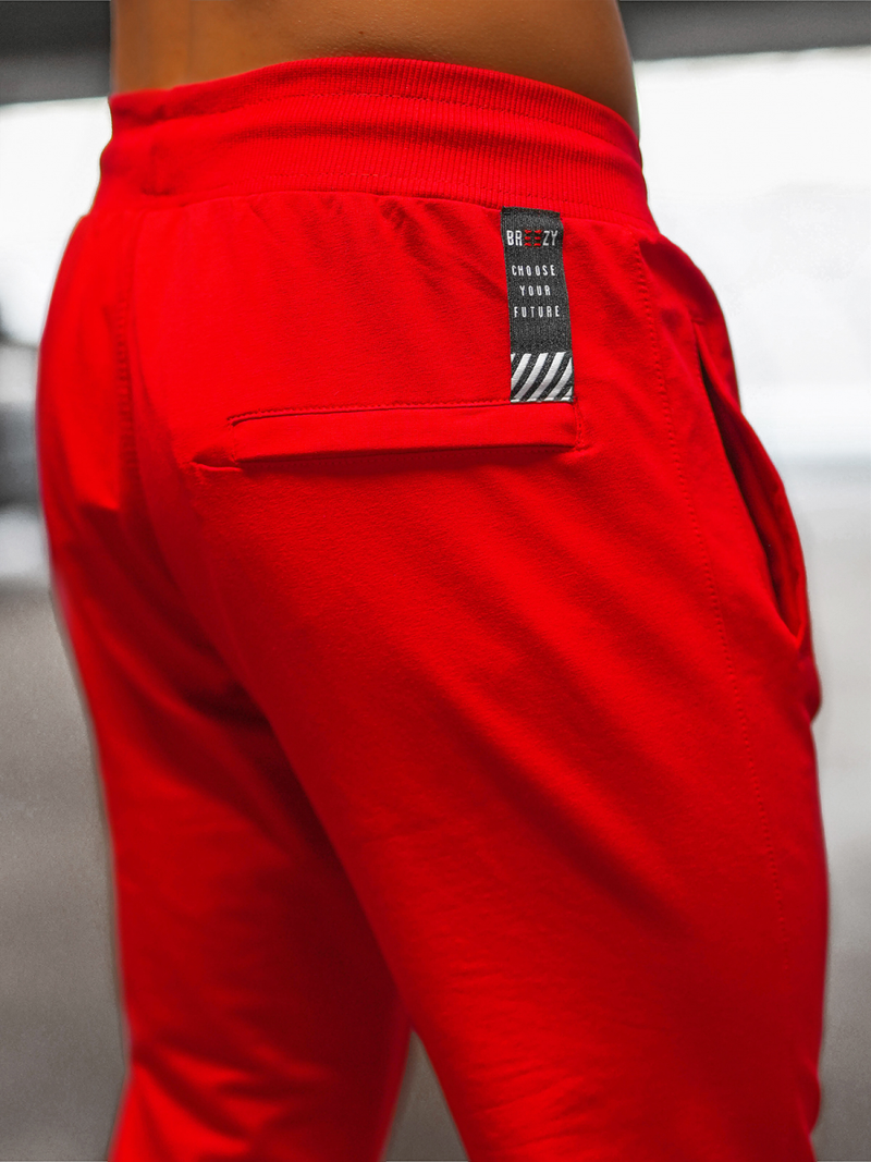 Férfi Melegítő Nadrág Piros B/18203022Z