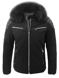 Férfi téli kabát fekete OZONEE O/99101Z 