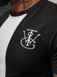 Férfi Póló Fekete OZONEE O/L1184