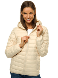 Női dzseki Ecru OZONEE JS/M23036/57