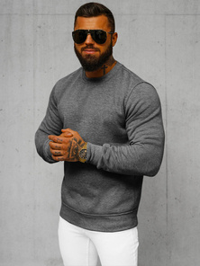 Férfi Melegítő Felső Grafit OZONEE JS/2001-10Z