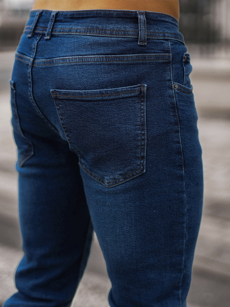 Férfi Farmer Nadrág Sötét-Kék OZONEE E/5192/01