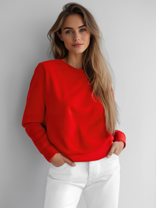 Női pulóver Piros OZONEE JS/W01Z