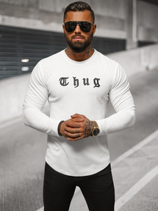 Férfi Pulóver Fehér OZONEE O/T6612