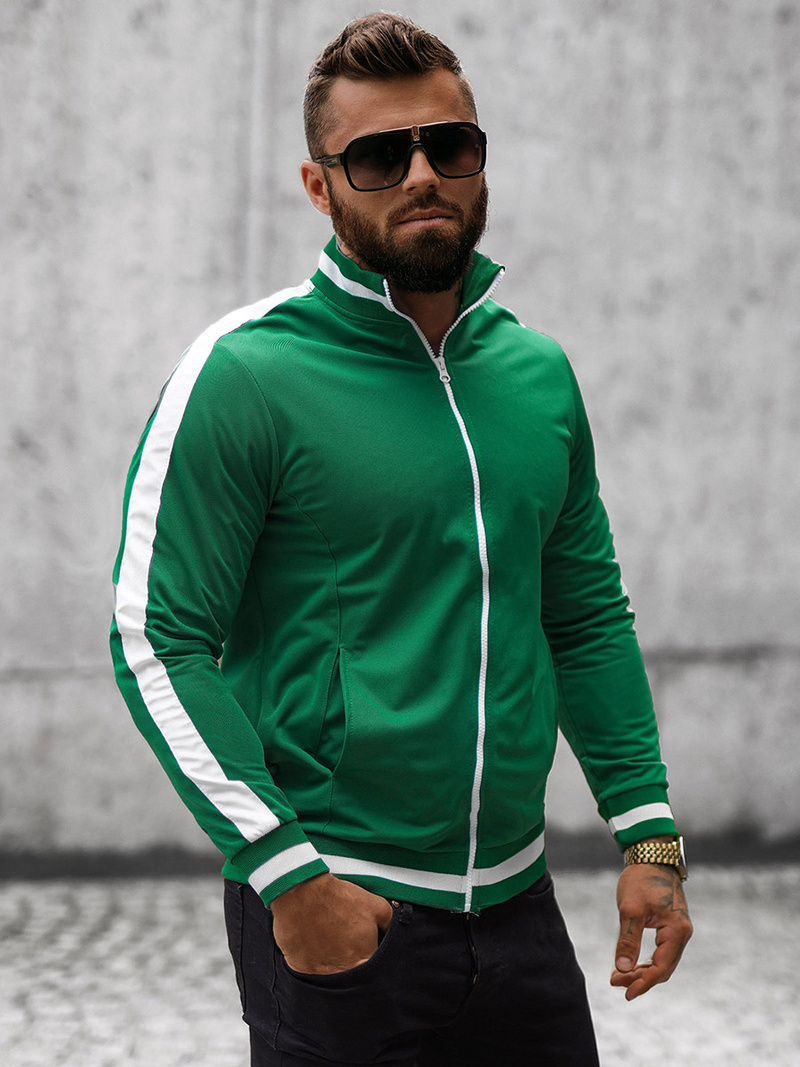 Férfi szabadidő felső Zöld OZONEE O/2126Z