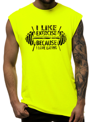 Férfi atléta Sárga-neon OZONEE MACH/M1210