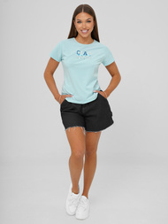 Női Polo Világos-Kék OZONEE JS/RJ77542