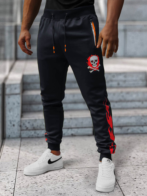 Férfi melegítő nadrág gránát OZONEE JS/K10237Z