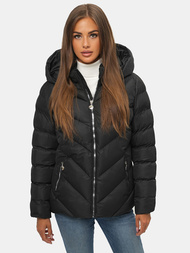 Női téli kabát Fekete OZONEE JS/M725/392