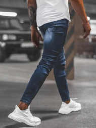 Férfi farmer nadrág kék OZONEE NB/MP0029BZ