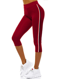 Női leggings Bordó OZONEE JS/1037/B6