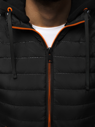 Férfi mellény Fekete OZONEE N/6102Z