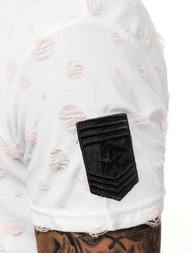 Férfi póló Fehér MJ/318YZ