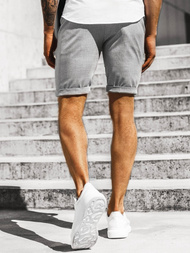 Férfi chino rövidnadrág Szürke OZONEE DJ/1008