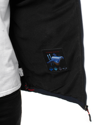 Férfi softshell kabát gránát-piros OZONEE GE/12262