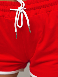 Női Rövidnadrág Piros OZONEE JS/8K208/18Z