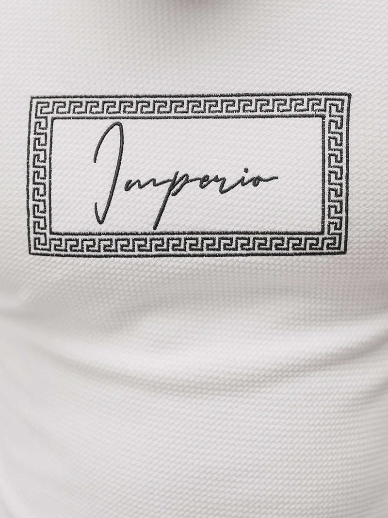 Férfi pulóver Fehér OZONEE O/D7192