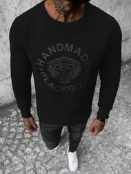 Férfi pulóver fekete OZONEE NB/MF2005