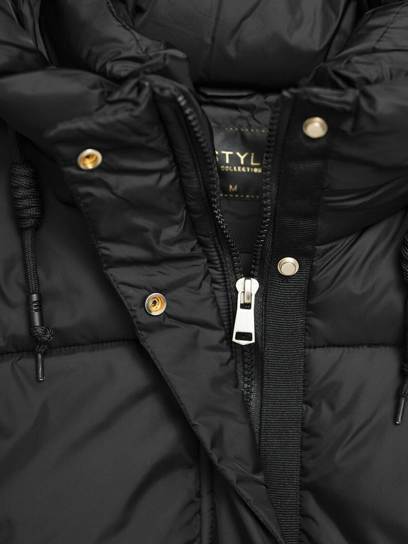 Női kabát fekete OZONEE JS/16M9188/392