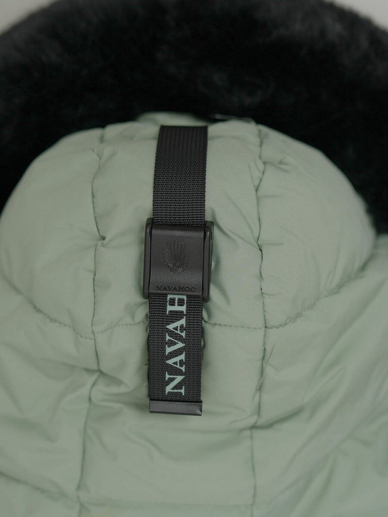 Női téli kabát mentol OZONEE O/W377