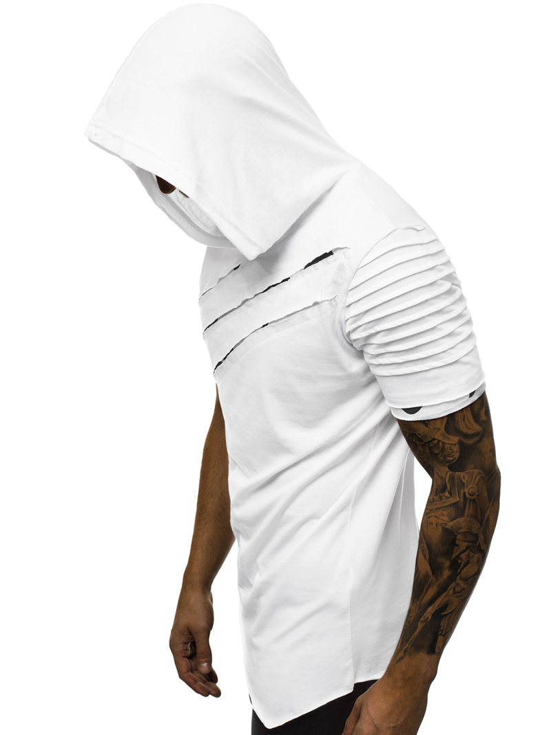 Férfi póló Fehér OZONEE O/1187XZ