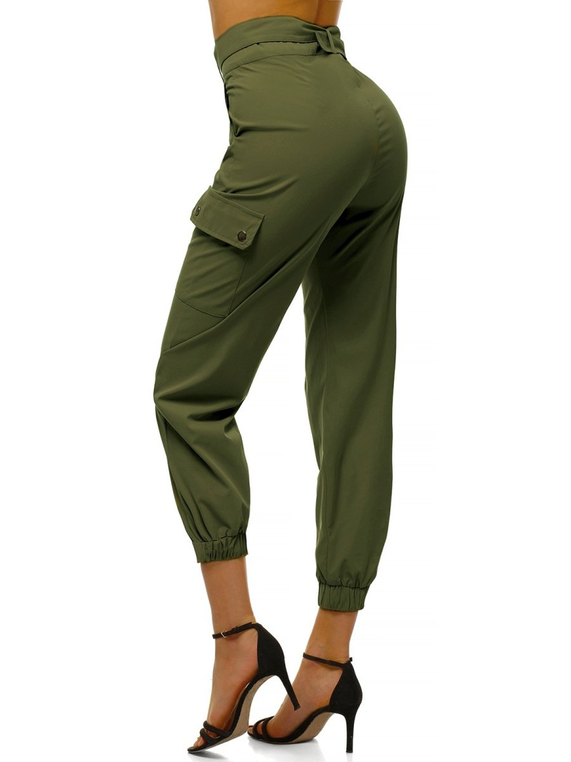 Női jogger nadrág Khaki OZONEE O/HM001