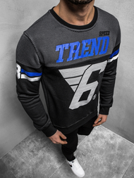 Férfi Melegítő Felső Fekete OZONEE JS/DD752Z