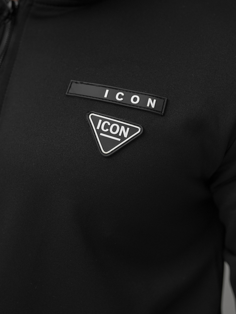 Férfi melegítő együttes fekete OZONEE O/LN11760