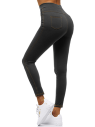Női leggings Sötét-Szürke OZONEE JS/1016/A2