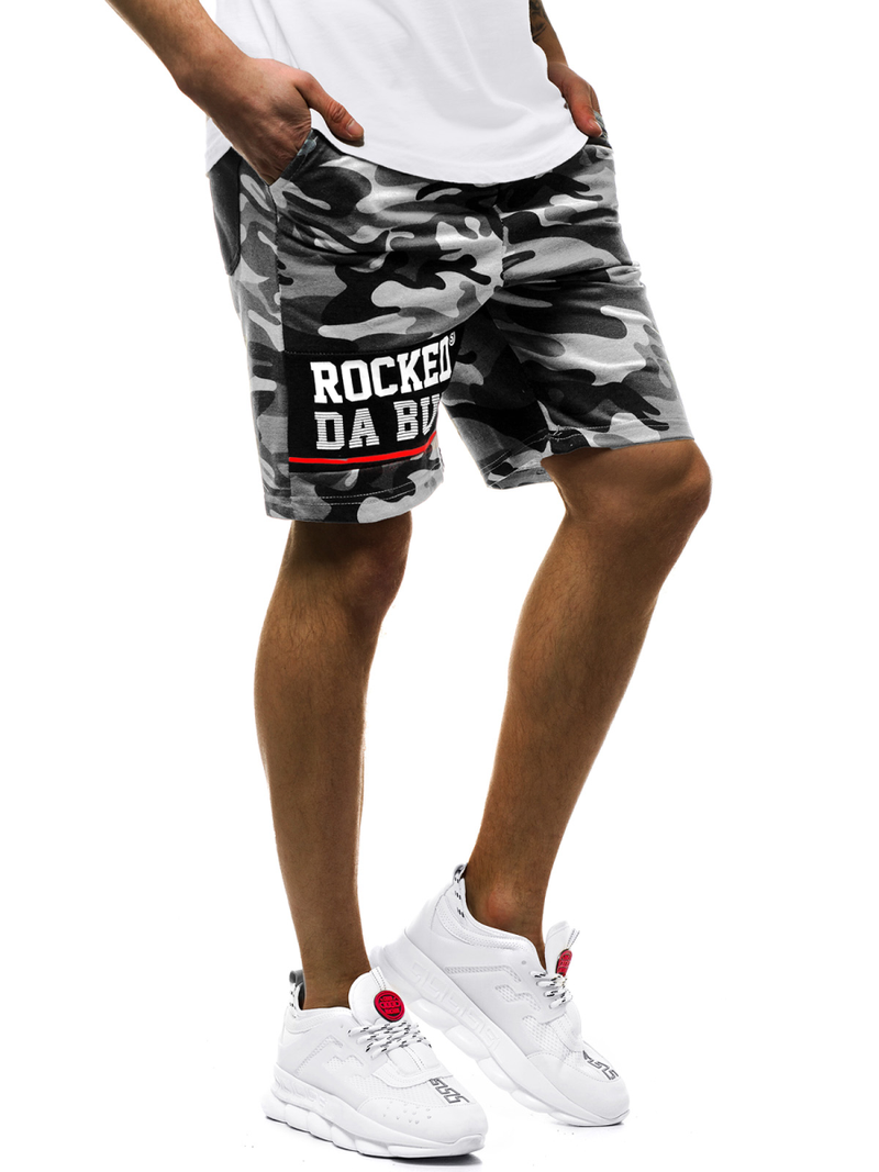 Férfi rövidnadrág Szürke JS/KK300161