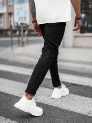 Férfi Farmer Nadrág Fekete OZONEE E/5195/03