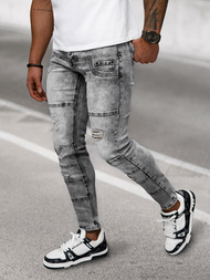 Férfi farmer nadrág grafit OZONEE NB/MP0163N